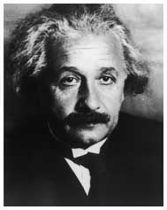 Photo of Albert Einstein