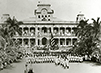 Ceremony marking the annexation of Hawai‘i by the United States dated 1898.