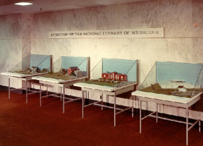 Four models of the NLM buildings