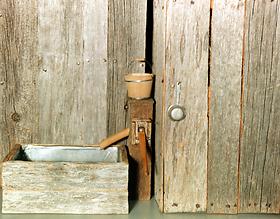 Barn crime scene, Nutshell Collection, 1940s-1950s