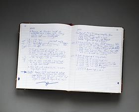 Dr. Brian Andresen's lab notebook, May 1, 1999-December 11, 2001