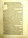 Folio 2 recto from Hippocrates. Aphorismi, sive sententiae. The printer has left space for a hand-written, decorative initial letter of the first Aphorism ([V]ita brevis, ars aut[em] longa), but the letter 'V' was never added.