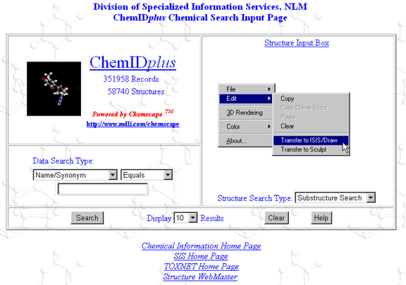 Figure 9 - Chime menu