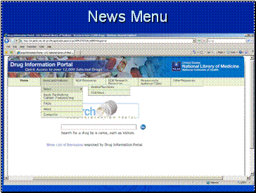 News Menu