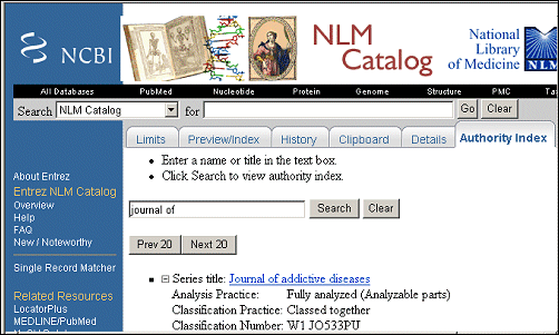 Screen capture of citation context menu.