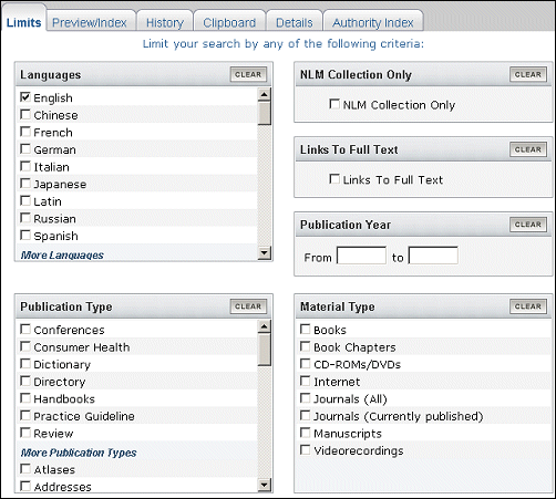 Screen capture of citation context menu.