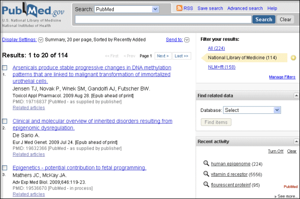 Screen capture of Library holdings filter and custom filter under Filter your results